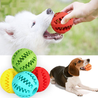 Pet Dog Toy Interactive Rubber Balls