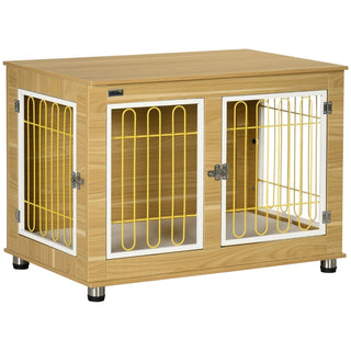 Pet Crate End Table with Soft Cushion