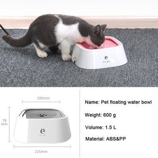 Dog Drinking Water Bowl