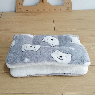 Flannel Pet Mat Bed