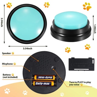 Pet Sound Box Recordable Talking Button