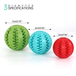 Pet Dog Toy Interactive Rubber Balls