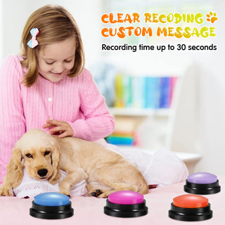 Pet Sound Box Recordable Talking Button