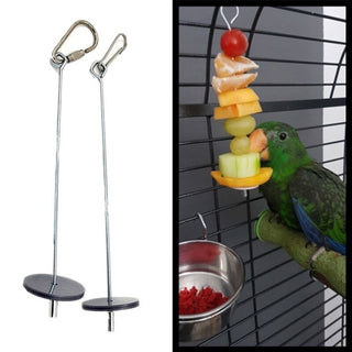 Pet Parrots Birds Food Holder Foraging Toy