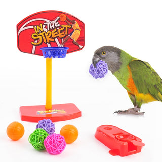 Puzzle Bird Toys Mini Basketball Hoop