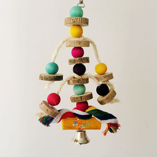 Colorful Wooden Beads Ropes Toy