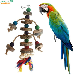 Colorful Wooden Beads Ropes Toy