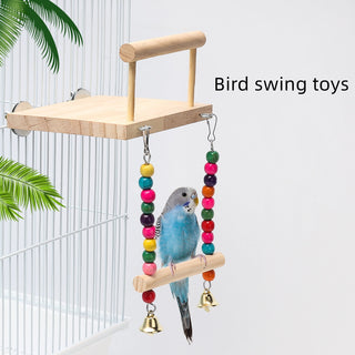 Colorful Wooden Beads Ropes Toy