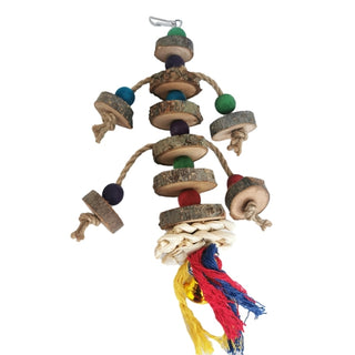 Colorful Wooden Beads Ropes Toy