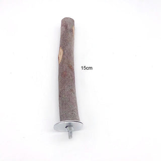 Natural Wood Pet Parrot Raw Wood Fork